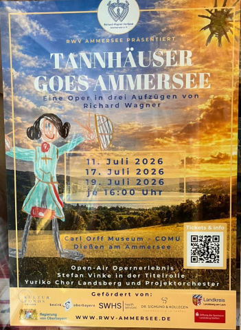 Plakat "Tannhäuser goes Ammersee"
